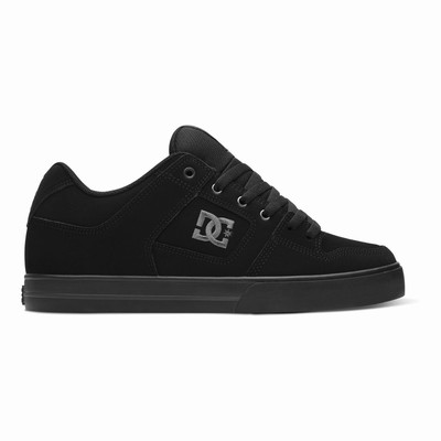 DC Pure Men's Black Sneakers Australia Sale ZDH-561